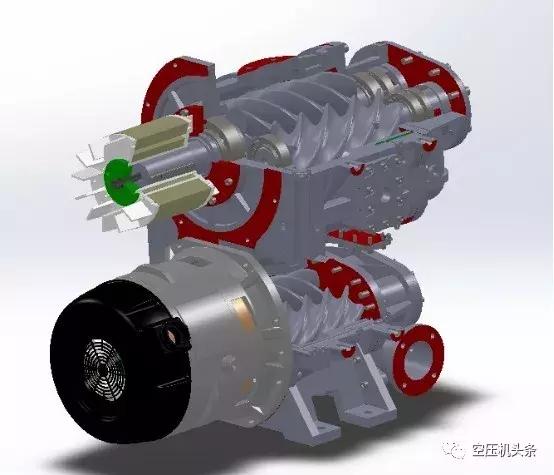 詳細(xì)講解螺桿空壓機(jī)的幾大機(jī)組系統(tǒng)（動力/主機(jī)/進(jìn)氣系統(tǒng)）